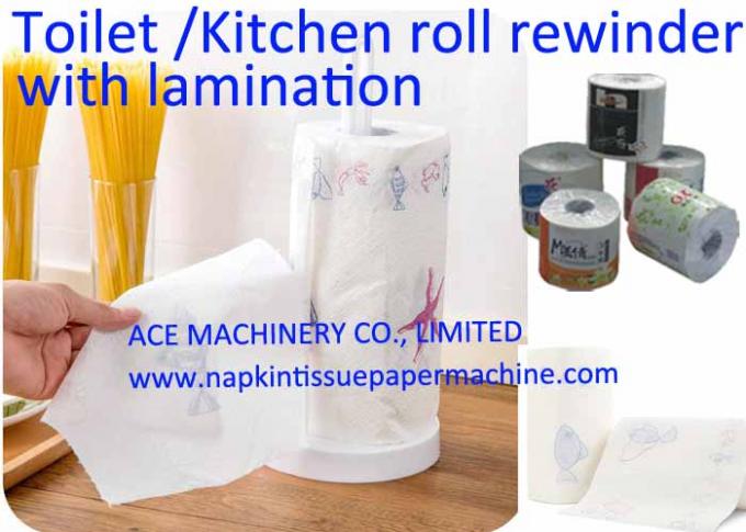Máquina de la toalla de cocina de Lamiantion