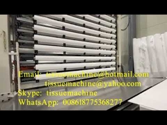 Acumulador automático de registros de papel higiénico para rollos de cocina