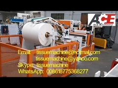 Máquina de papel seda para servilletas 406*380mm1/8 que dobla 4 carriles