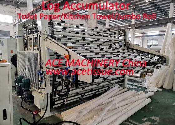 Acumulador completamente automático del registro para el rollo del papel de toalla de cocina