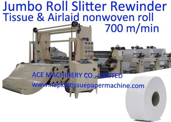 Máquina completamente automática del tejido del rollo enorme de 2000m m para el molino de papel