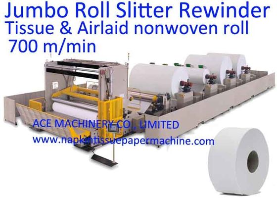 papel seda automático del rollo de la madre de 1200m m que raja y máquina el rebobinar
